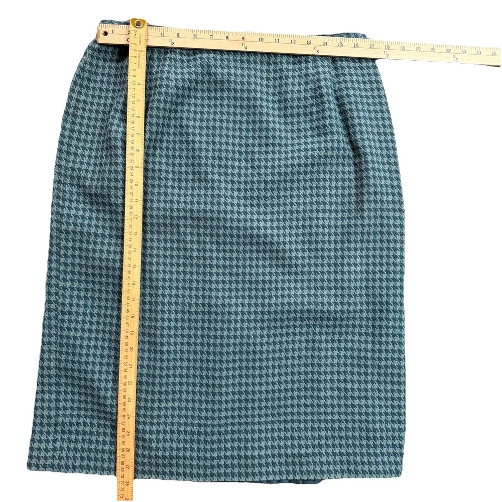 Womens Anna Carole 16 2pc Lined Business Suit Skirt Blazer 100% Silk - Picture 6 of 16